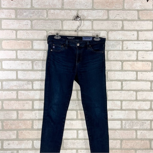 Ag The Legging Ankle Super Skinny Raw Hem Jeans Size 28 - Picture 4 of 10
